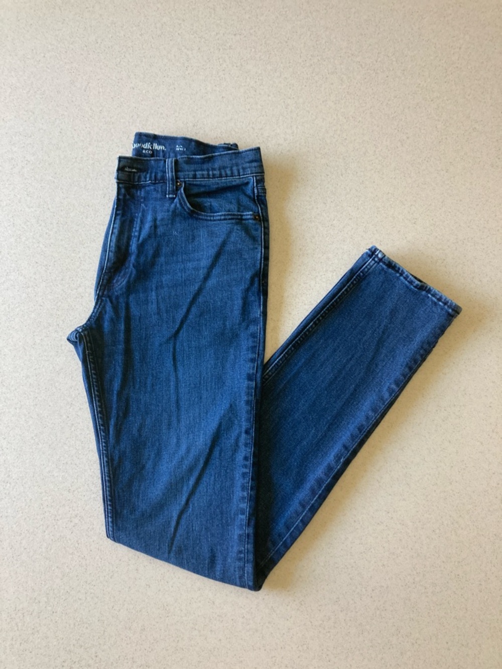 Goodfellow & Co Slim Certified Factory Jeans in Deep Blue Denim Women Sz.32Wx34L